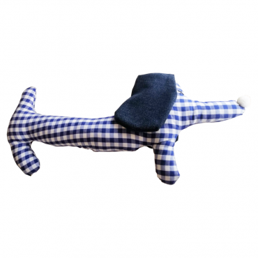 Köpek Koyu Mavi Kare...