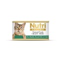 Nutri Feline Kıyılmış Ton, Ciğer ve Tavuk Tahılsız Kedi Konservesi 85gr