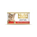 Nutri Feline Tahılsız Sığır Etli Ve Zeytinli Kedi Konservesi 85 gr
